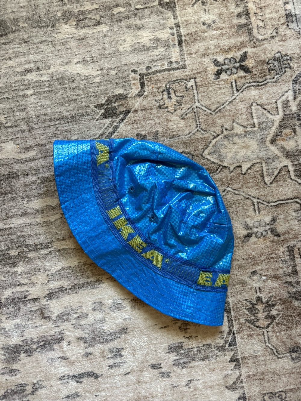 IKEA bucket hat OS blue gorpcore